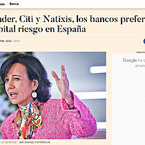 Santander, Citi y Natixis, los bancos preferidos del capital riesgo en Espaa